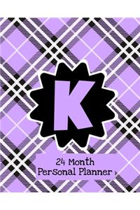 24 Month Personal Planner