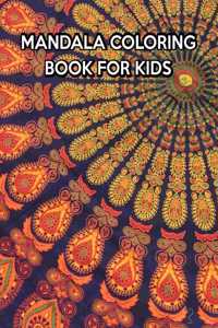Mandala Coloring Book For Kids