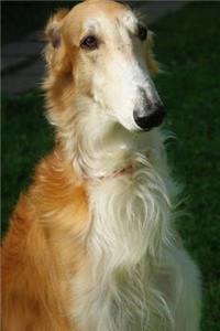Russian Wolfhound Borzoi Dog Portrait Journal