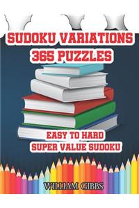 Sudoku Variations 365 Puzzles