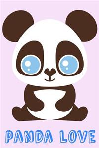 Panda Love. Cute Gift Notebook
