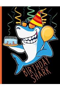 Birthday Shark #2 Celebrating Party Sea Animal