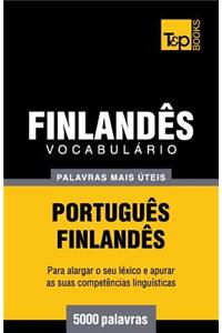 Vocabulário Português-Finlandês - 5000 palavras mais úteis
