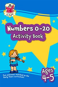 Numbers 0-20 Activity Book for Ages 4-5 (Reception)