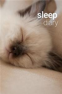 Sleep Diary Sleepy Siamese Kitten