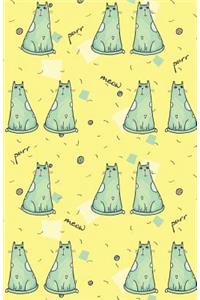 Bullet Journal for Cat Lovers Purr Meow