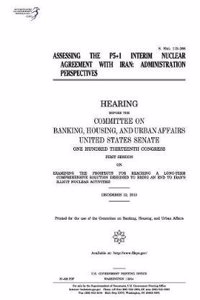 Assessing the P5+1 Interim Nuclear Agreement with Iran