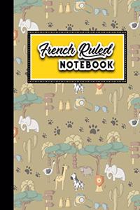 French Ruled Notebook