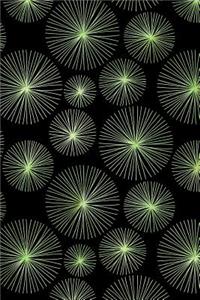 Bullet Journal Notebook Watercolor Dandelion Puff Balls Pattern 6