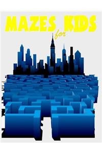 Mazes for Kid ( Activity book for 4-6 )