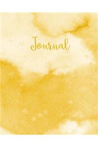 Bullet Dot Grid Journal - Watercolor Collection (Yellow)