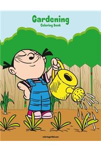 Gardening Coloring Book 1