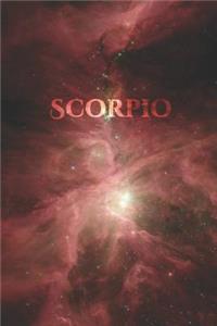 Scorpio: Zodiac Journal (6 x 9 inches)