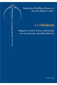 La Subsidiarite