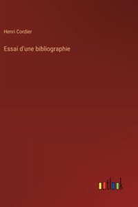 Essai d'une bibliographie