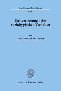 Stellvertretung Beim Sozialtypischen Verhalten