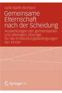 Gemeinsame Elternschaft nach der Scheidung