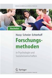 Forschungsmethoden in Psychologie Und Sozialwissenschaften - Fur Bachelor