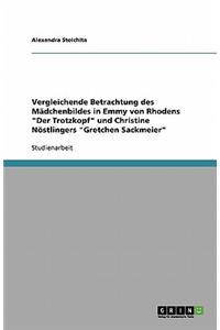 Mädchenbild in Emmy von Rhodens 