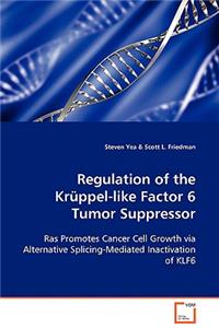 Regulation of the Krüppel-like Factor 6 Tumor Suppressor
