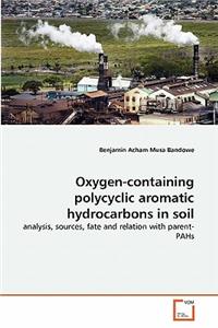 Oxygen-containing polycyclic aromatic hydrocarbons in soil