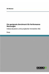 Die Geeignete Benchmark F?r Performance Messungen