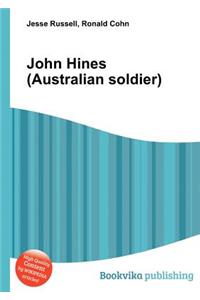 John Hines (Australian Soldier)