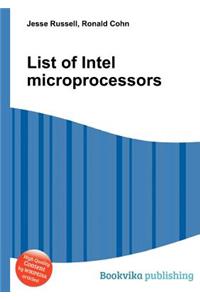 List of Intel Microprocessors