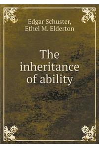 The Inheritance of Ability