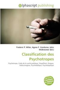 Classification Des Psychotropes