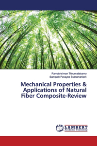 Mechanical Properties & Applications of Natural Fiber Composite-Review