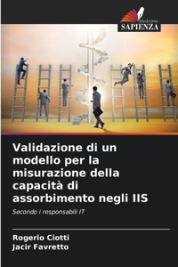 Validazione di un modello per la misurazione della capacità di assorbimento negli IIS