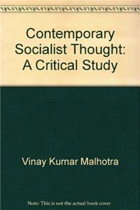 Contemporary Socialist Thought: Critical Study