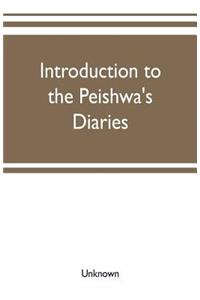 Introduction to the Peishwa's diaries