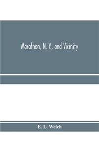 Marathon, N. Y., and vicinity