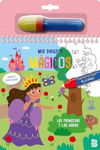 PINTO CON AGUA-LAS PRINCESAS Y LAS HADAS