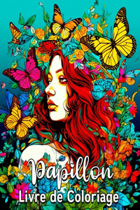 Papillon Livre de Coloriage