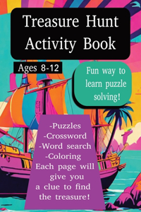 Treasure Hunt Activity Book with Riddles to solve!