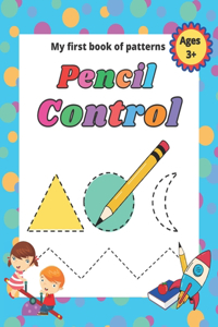 My first book of patterns pencil control ages 3+
