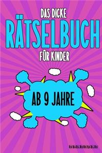 Dicke Rätselbuch Für Kinder Ab 9 Jahre