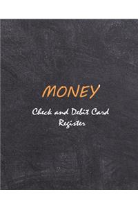 Money - Check and Credit Card Register