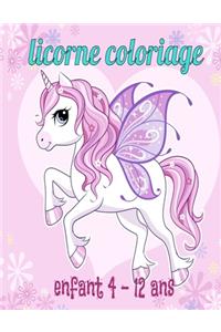 licorne coloriage enfants