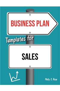 Business Plan Templates For Sales