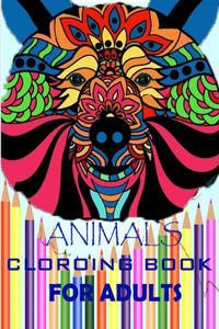 Animals Coloring Book For Adults