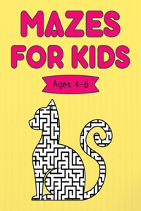 Mazes For Kids Ages 4-8