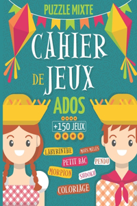 Cahier de jeux ados