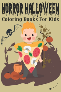 Horror Halloween Coloring Books For Kids