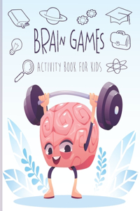 Brain games activity book for kids