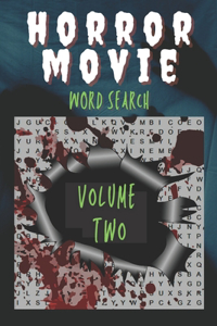 Horror Movie Word Search Volume Two