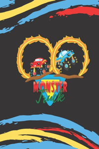 Monster Truck Coloring Book for Kids